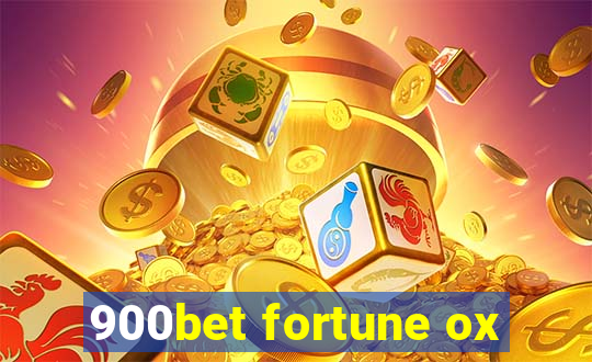 900bet fortune ox